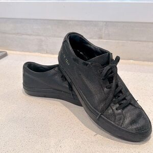 Common Projects Black Perforated Achilles Low Sneakers Women’s